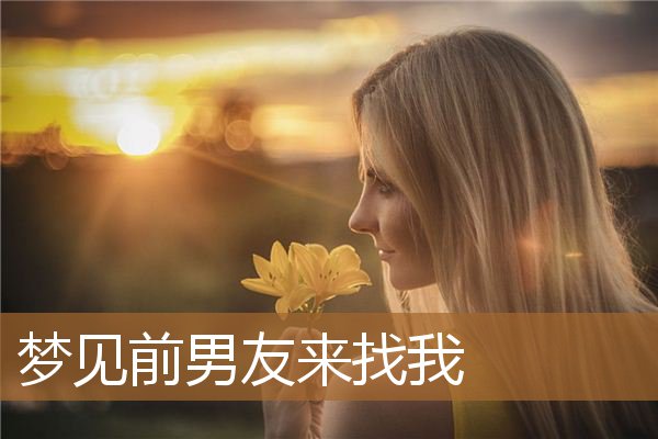 梦见前男友来找我_周公解梦