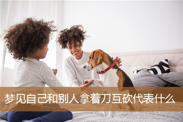 梦见自己和别人拿着刀互砍代表什么_周公解梦