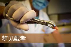 梦见戴孝