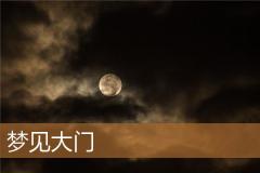 梦见大门