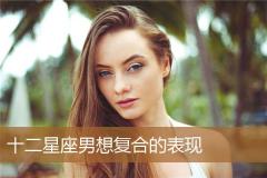 十二星座男想复合的表现