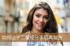 如何让十二星座分手后再复合