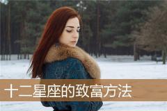 十二星座的致富方法