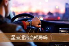 十二星座适合当领导吗
