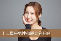 十二星座男性和爱会分开吗