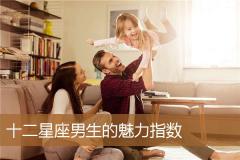 十二星座男生的魅力指数