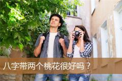 八字带两个桃花很好吗?