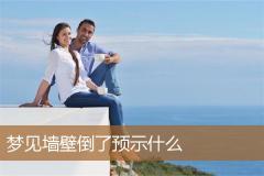 梦见墙壁倒了预示什么