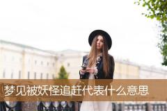 梦见被妖怪追赶代表什么意思