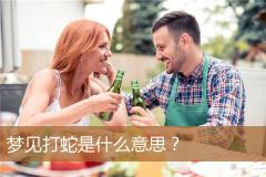 梦见打蛇是什么意思？