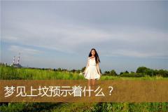 梦见上坟预示着什么？