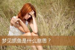 梦见抓鱼是什么意思？