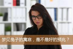 梦见兔子的寓意，是不是好的预兆？