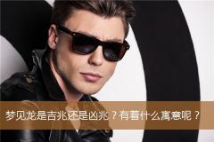 梦见龙是吉兆还是凶兆？有着什么寓意呢？