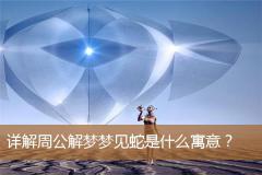 详解周公解梦梦见蛇是什么寓意？