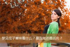 梦见虫子意味着什么？是吉兆还是凶兆？