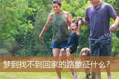 梦到找不到回家的路象征什么?
