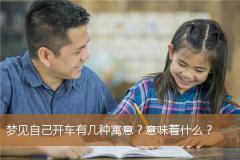 梦见自己开车有几种寓意？意味着什么？