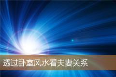 透过卧室风水看夫妻关系