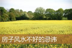 房子风水不好的忌讳
