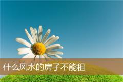 什么风水的房子不能租