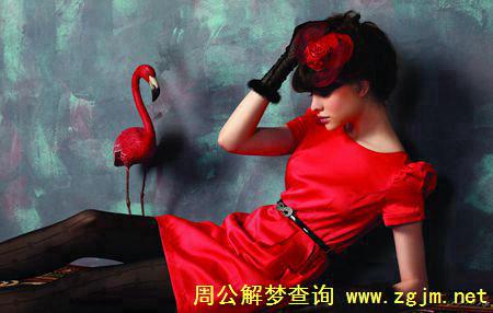 梦见红色