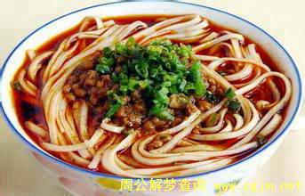 梦见面食 吃面条 阳春面 面条